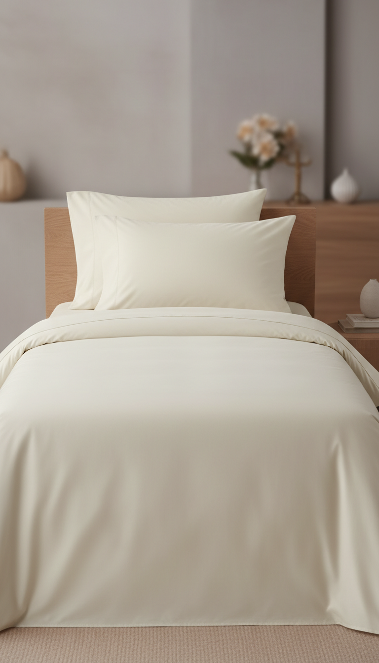 Luxury Pillowcases in Pale Sand